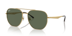 Rayban RB3724D 001/71 กรอบอาริสต้า เลนส์เขียวเข้ม
