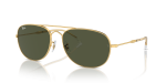 แว่นกันแดด Rayban Bain Bridge RB3735-001/31 Arista Green Rayban Bain Bridge RB3735 001/31 กรอบทองอะริสต้า เลนส์เขียวคลาสสิก