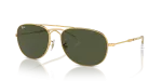 Rayban Bain Bridge RB3735 001/31 กรอบทองอะริสต้า เลนส์เขียวคลาสสิก