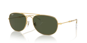 Rayban Bain Bridge RB3735 001/31 กรอบทองอะริสต้า เลนส์เขียวคลาสสิก