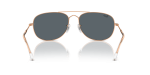 แว่นกันแดด Rayban Bain Bridge RB3735-9202R5 Rose Gold Blue Rayban Bain Bridge RB3735 9202R5 ขาแว่นด้านใน