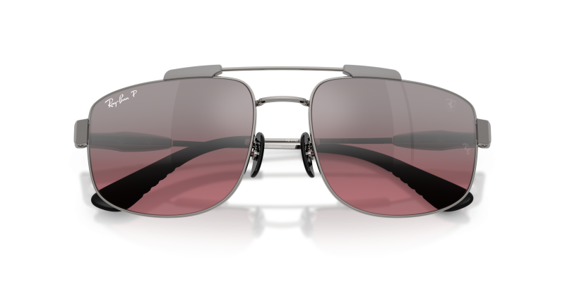 Rayban RB3789M F1247A close-up เลนส์ไวน์