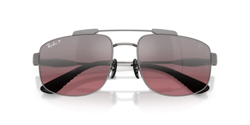 Rayban RB3789M F1247A close-up เลนส์ไวน์