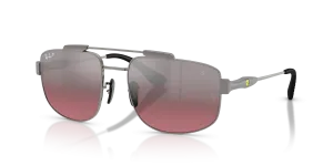 Rayban RB3789M F1247A กรอบกันเมทัล เลนส์ไวน์โพลาไรซ์ไล่สี