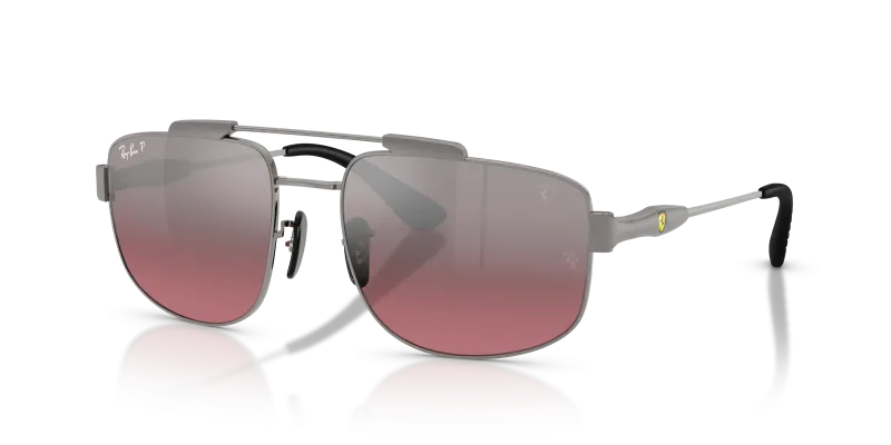 Rayban RB3789M F1247A กรอบกันเมทัล เลนส์ไวน์โพลาไรซ์ไล่สี