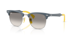 Rayban Scuderia Ferrari RB3807M F11232 กรอบอลูมิเนียมน้ำเงินลายแปรง
