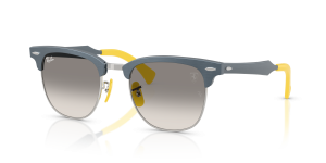 Rayban Scuderia Ferrari RB3807M F11232 กรอบอลูมิเนียมน้ำเงินลายแปรง