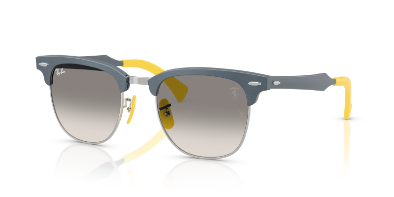 Rayban Scuderia Ferrari RB3807M F11232 กรอบอลูมิเนียมน้ำเงินลายแปรง