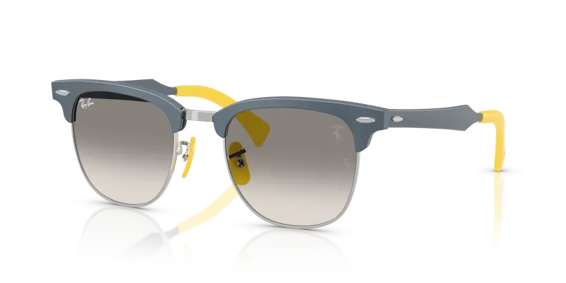 Rayban Scuderia Ferrari RB3807M F11232 กรอบอลูมิเนียมน้ำเงินลายแปรง