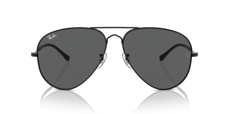 Rayban Old Aviator RB3825-002/B1 ดำ ด้านหน้า