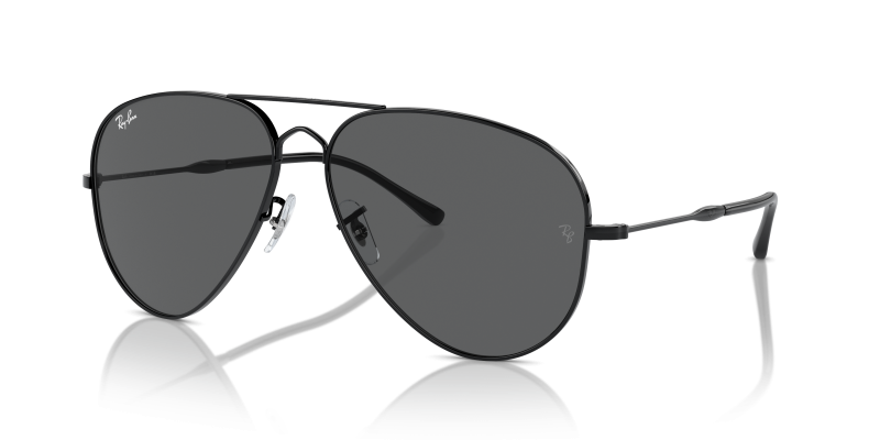 Rayban Old Aviator RB3825-002/B1 ดำ แว่นกันแดดทรงนักบิน