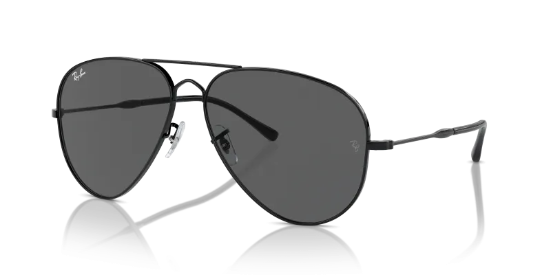 Rayban Old Aviator RB3825-002/B1 ดำ แว่นกันแดดทรงนักบิน