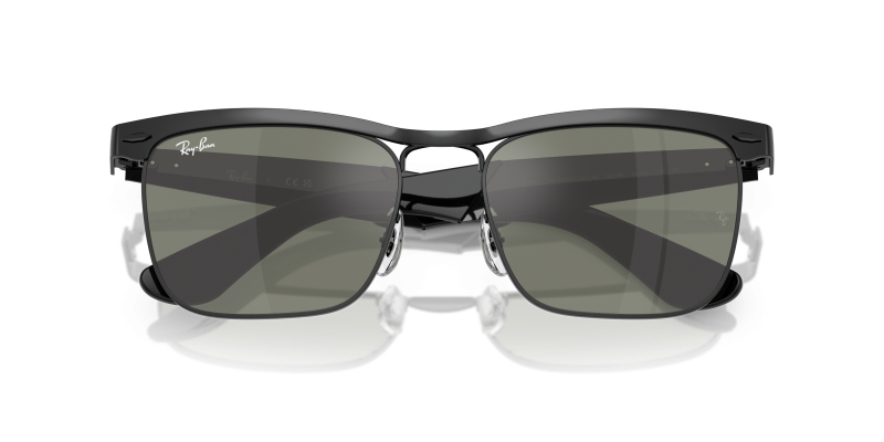 Rayban RB3875 002-39 close-up เลนส์มิเรอร์