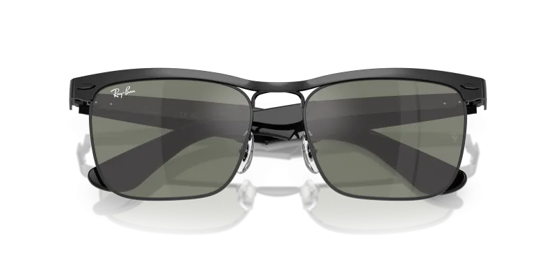 Rayban RB3875 002-39 close-up เลนส์มิเรอร์
