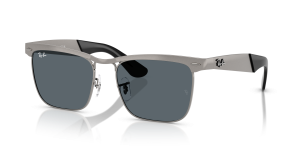 Rayban Wayfarer Deluxe RB3875 029 R5 กรอบผิวทรายกันเมทัล เลนส์น้ำเงิน