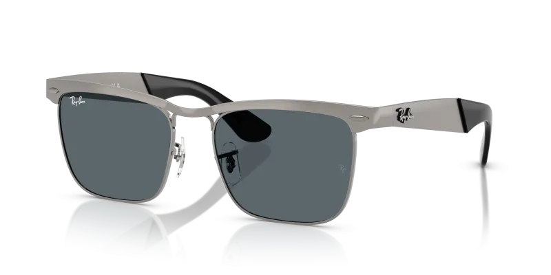 Rayban Wayfarer Deluxe RB3875 029 R5 กรอบผิวทรายกันเมทัล เลนส์น้ำเงิน