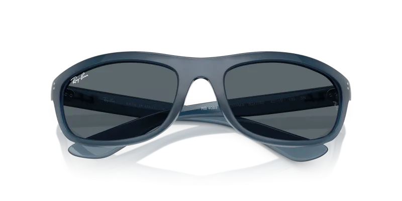 Rayban Balorama RB4089-6042R5 น้ำเงินโอปอล close-up ด้านหน้า