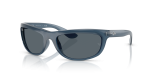 แว่นกันแดด Rayban Balorama RB4089-6042R5 Blue Opal Rayban Balorama RB4089-6042R5 น้ำเงินโอปอล แว่นกันแดดทรงสี่เหลี่ยมผืนผ้า