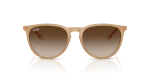 Rayban Erika RB4171F-681413 เบจรับเบอร์ ด้านหน้า