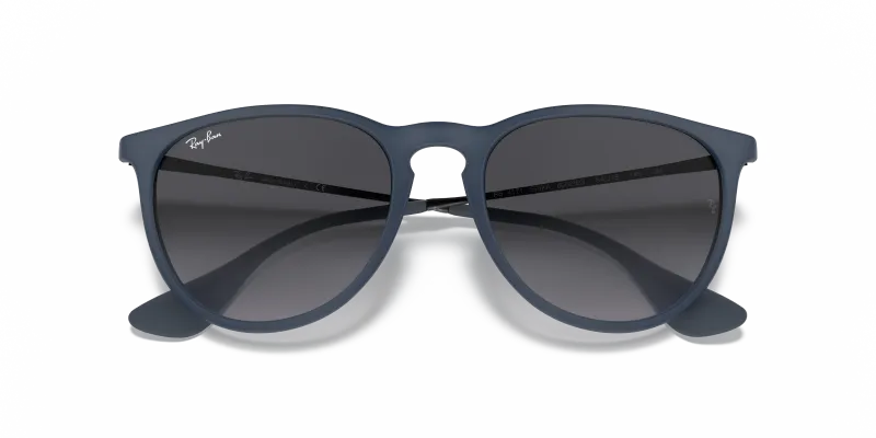 Rayban Erika RB4171-60028G น้ำเงินด้าน close-up ด้านหน้า