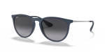 แว่นกันแดด Rayban Erika RB4171-60028G Rubber Blue Grey Gradient Rayban Erika RB4171-60028G น้ำเงินด้าน แว่นกันแดดทรงกลม