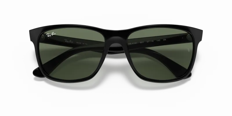 Rayban RB4181-601 ดำ close-up ด้านหน้า