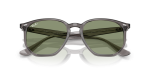 แว่นกันแดด Rayban RB4306-687382 Opal Grey Green Rayban RB4306-687382 เทาโอปอล close-up ด้านหน้า