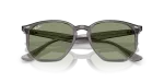แว่นกันแดด Rayban RB4306-687382 Opal Grey Green Rayban RB4306-687382 เทาโอปอล close-up ด้านหน้า
