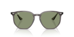 แว่นกันแดด Rayban RB4306-687382 Opal Grey Green Rayban RB4306-687382 เทาโอปอล ด้านหน้า