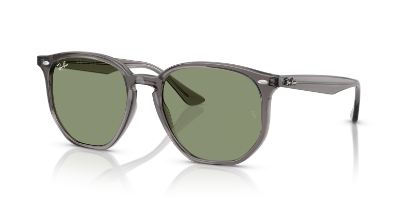 แว่นกันแดด Rayban RB4306-687382 Opal Grey Green Rayban RB4306-687382 เทาโอปอล แว่นกันแดดทรงเรขาคณิต