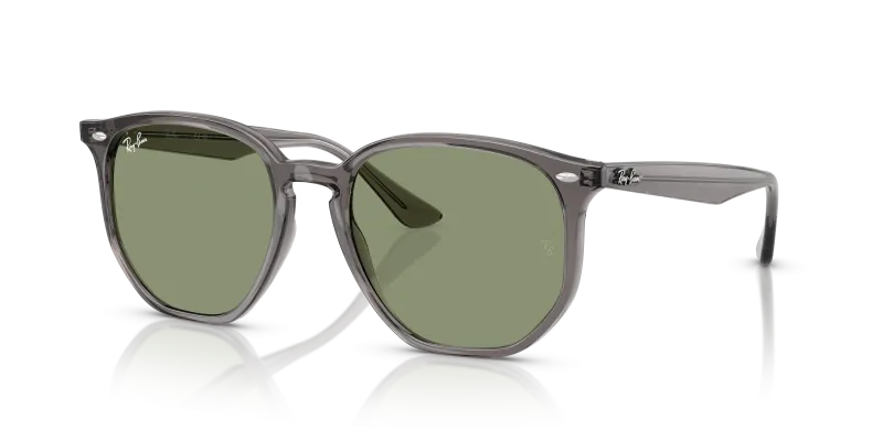 แว่นกันแดด Rayban RB4306-687382 Opal Grey Green Rayban RB4306-687382 เทาโอปอล แว่นกันแดดทรงเรขาคณิต