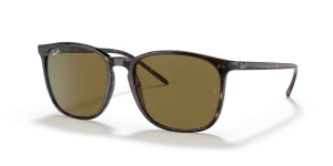 Rayban RB4387F 902 73 กรอบลายเต่าน้ำตาลเข้ม เลนส์น้ำตาล