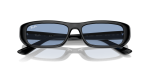 แว่นกันแดด Rayban RB4436D-667772 Black Light Blue Rayban RB4436D 667772 close-up ด้านหน้า