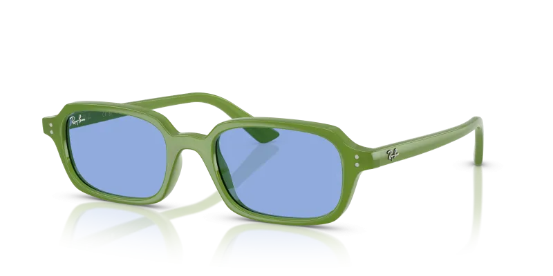 Rayban Zuri RB4455F 681080 แว่นกันแดดเขียวจังเกิลเมฆหมอก Unisex