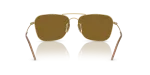 Rayban RBR0102S-001/83 อะริสต้าทอง ขาแว่นด้านใน