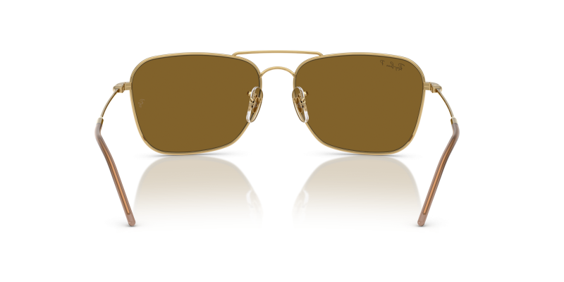 Rayban RBR0102S-001/83 อะริสต้าทอง ขาแว่นด้านใน