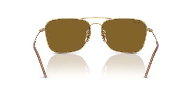 Rayban RBR0102S-001/83 อะริสต้าทอง ขาแว่นด้านใน