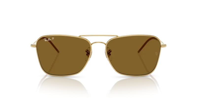 Rayban RBR0102S-001/83 อะริสต้าทอง ด้านหน้า
