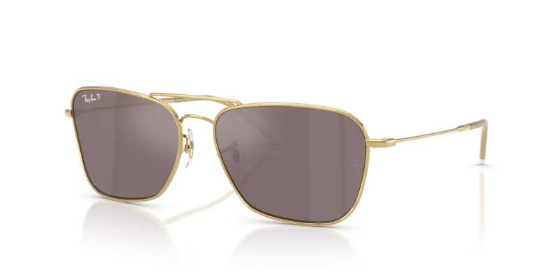 แว่นกันแดด Rayban Caravan Reverse RBR0102S-001/LB Arista Rayban RBR0102S Caravan Reverse Arista Polarized Pink