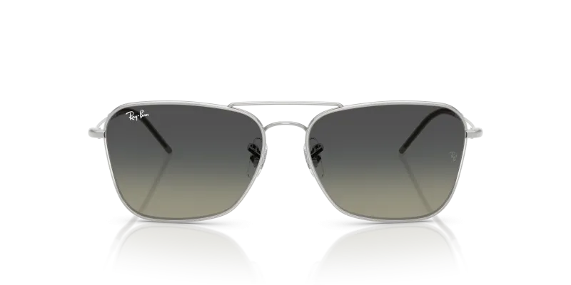 Rayban RBR0102S-003/11 เงิน ด้านหน้า