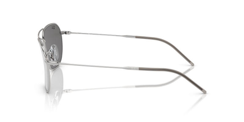 แว่นกันแดด Rayban RBR0102S Caravan Reverse Silver มุมข้าง