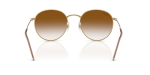 Rayban Round Reverse RBR0103S-001/CB อะริสต้าทอง ขาแว่นด้านใน