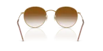 แว่นกันแดด Rayban Round Reverse RBR0103S-001/CB Arista Clear Gradient Brown Rayban Round Reverse RBR0103S-001/CB อะริสต้าทอง ขาแว่นด้านใน