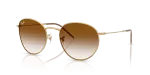 แว่นกันแดด Rayban Round Reverse RBR0103S-001/CB Arista Clear Gradient Brown Rayban Round Reverse RBR0103S-001/CB อะริสต้าทอง แว่นกันแดดทรงกลม