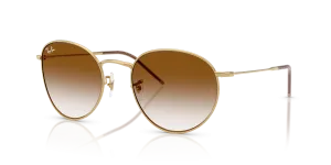 Rayban Round Reverse RBR0103S-001/CB อะริสต้าทอง แว่นกันแดดทรงกลม
