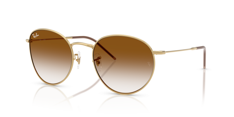 Rayban Round Reverse RBR0103S-001/CB อะริสต้าทอง แว่นกันแดดทรงกลม