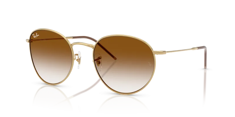 แว่นกันแดด Rayban Round Reverse RBR0103S-001/CB Arista Clear Gradient Brown Rayban Round Reverse RBR0103S-001/CB อะริสต้าทอง แว่นกันแดดทรงกลม