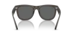 แว่นกันแดด Rayban Wayfarer Reverse RBR0502S-6707GR Transparent Dark Grey Rayban Wayfarer Reverse RBR0502S-6707GR เทาเข้มโปร่งใส ขาแว่นด้านใน