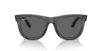 แว่นกันแดด Rayban Wayfarer Reverse RBR0502S-6707GR Transparent Dark Grey Rayban Wayfarer Reverse RBR0502S-6707GR เทาเข้มโปร่งใส ด้านหน้า