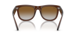 แว่นกันแดด Rayban Wayfarer Reverse RBR0502S-6709CB Transparent Brown Rayban Wayfarer Reverse RBR0502S 6709CB ขาแว่นด้านใน